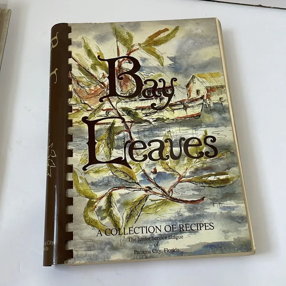LOT OF TWO VINTAGE JUNIOR LEAGUE SOUTHERN COOKBOOKS‎